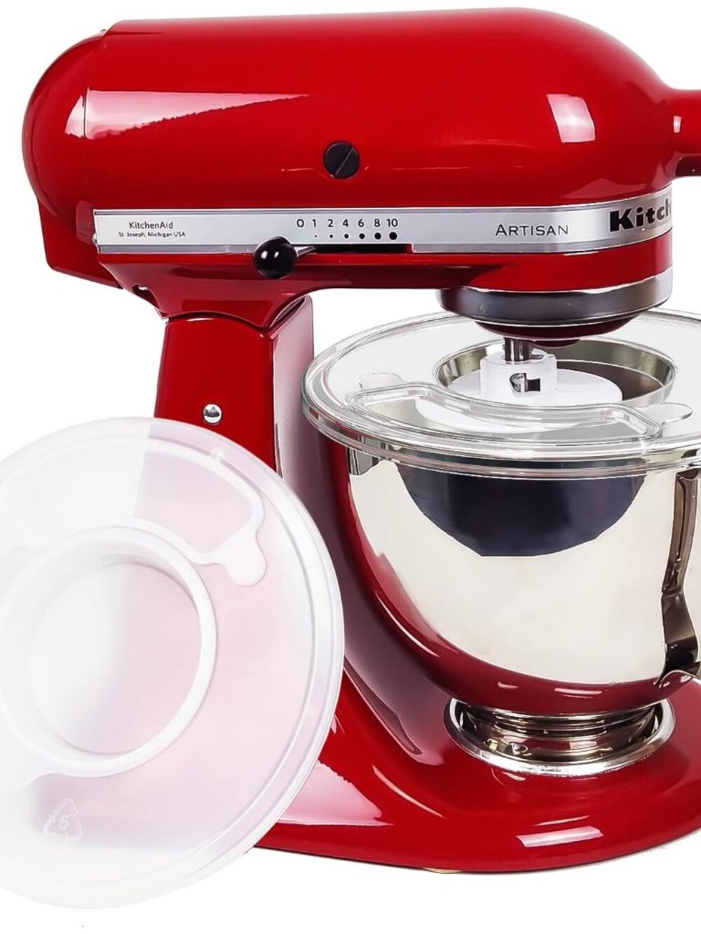 Bowl Cover Compatible with KitchenAid 4.5-5 Qt Tilt-Head Stand Mixer Bowl Covers